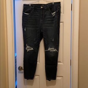 Just Blue Distressed Skinny Jeans